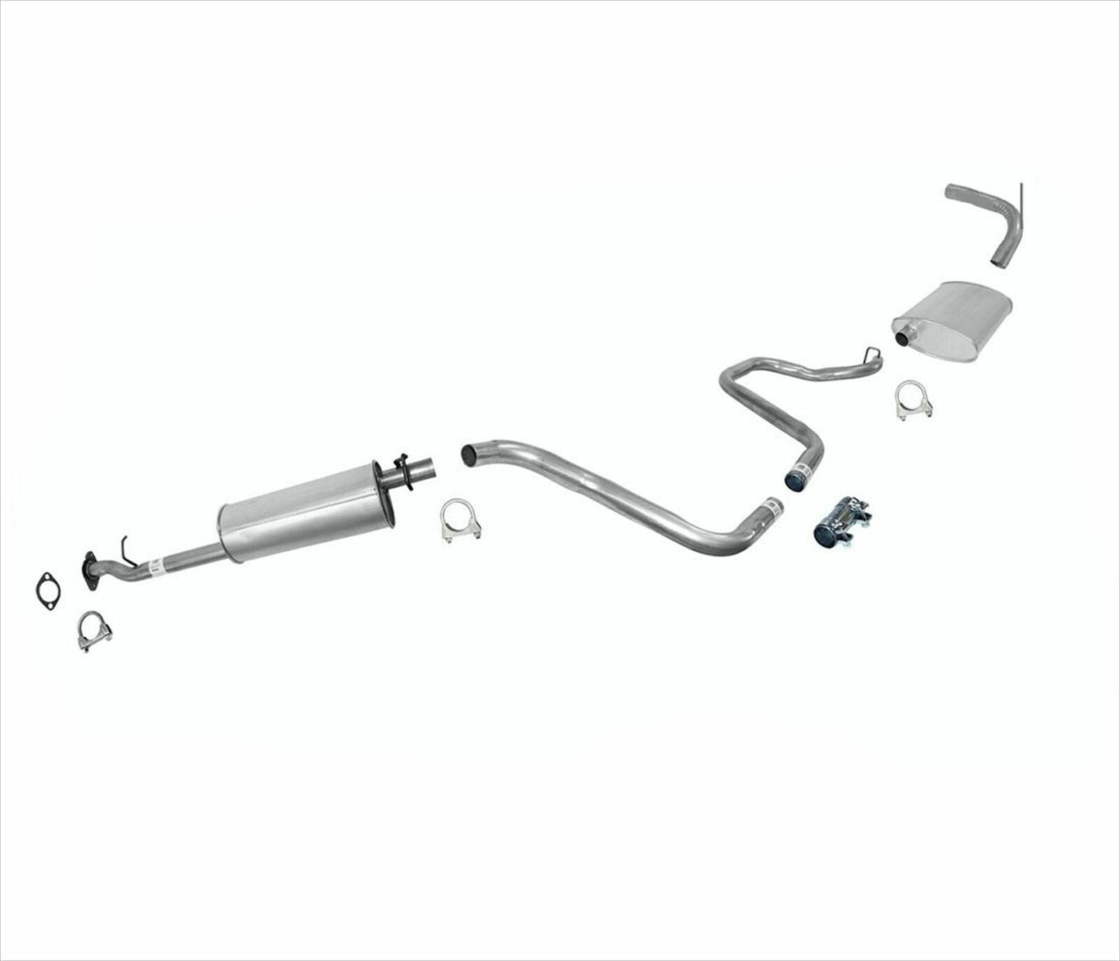 Fits For 2004-2008 Chevrolet Malibu 2.2L 4 Cylinder Eng. Muffler Exhaust System