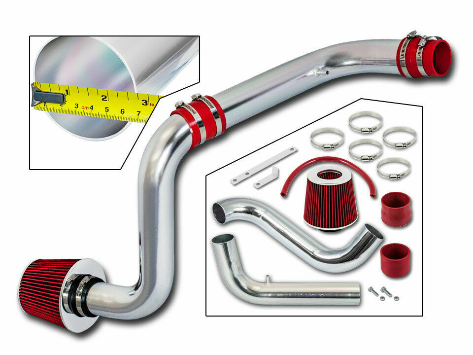 BCP RED 1994-2001 Acura Integra LS/RS/GS/SE 1.8 L4 Cold Air Intake Induction Kit