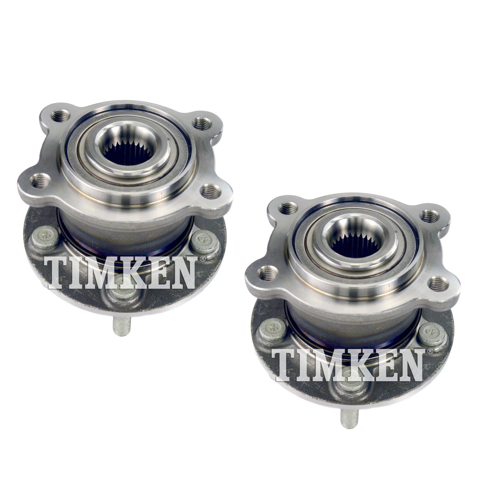 Pair Set of 2 Rear Timken Wheel Bearing Hub Kit for Ford Escape Lincoln MKC AWD