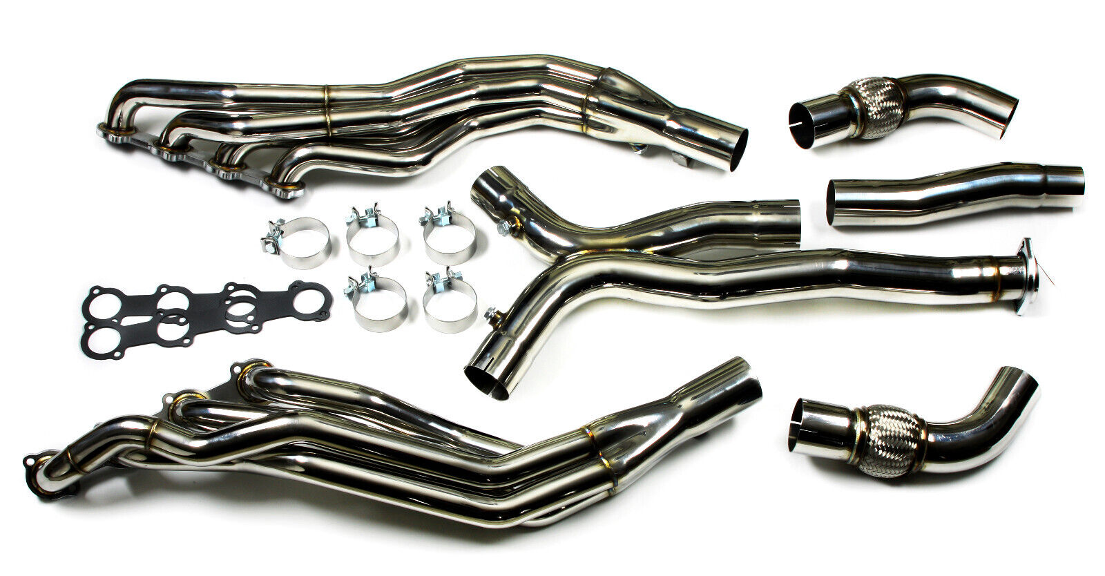 FOR AMG CLS55 CLS500 E55 E500 MERCEDES BENZ M113K LONG HEADERS REPLACEMENT