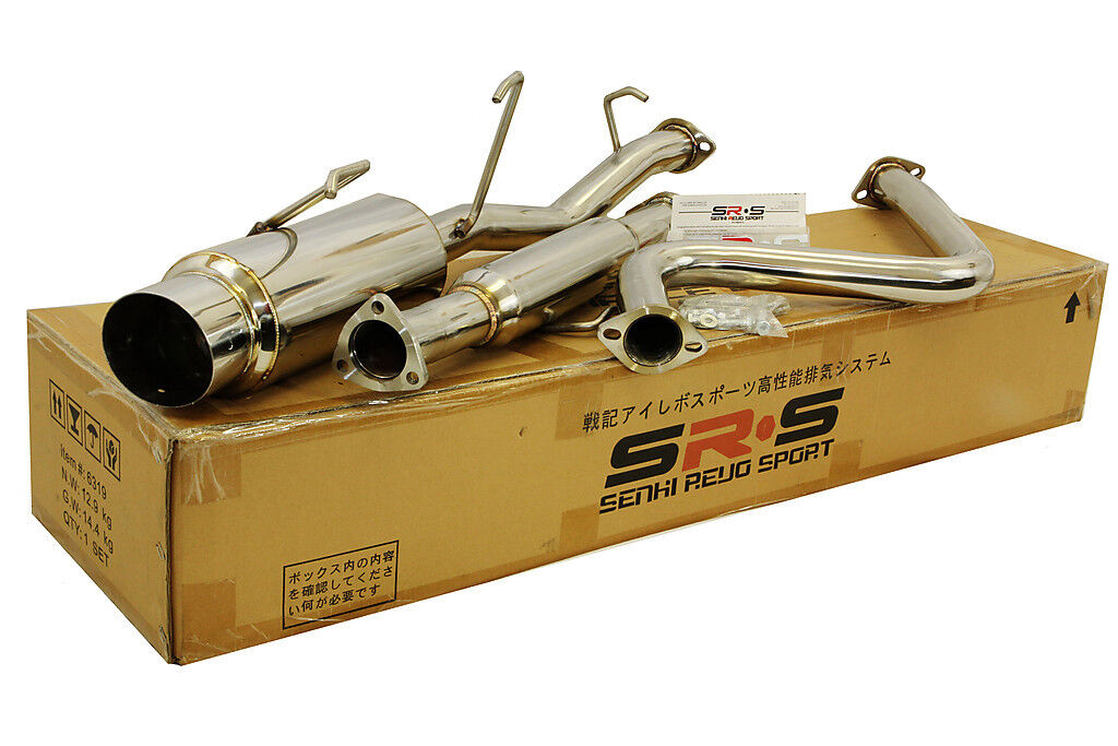SRS Catback Exhaust SI Stainless FOR 1992 1993 1994 1995 1996 HONDA PRELUDE H22