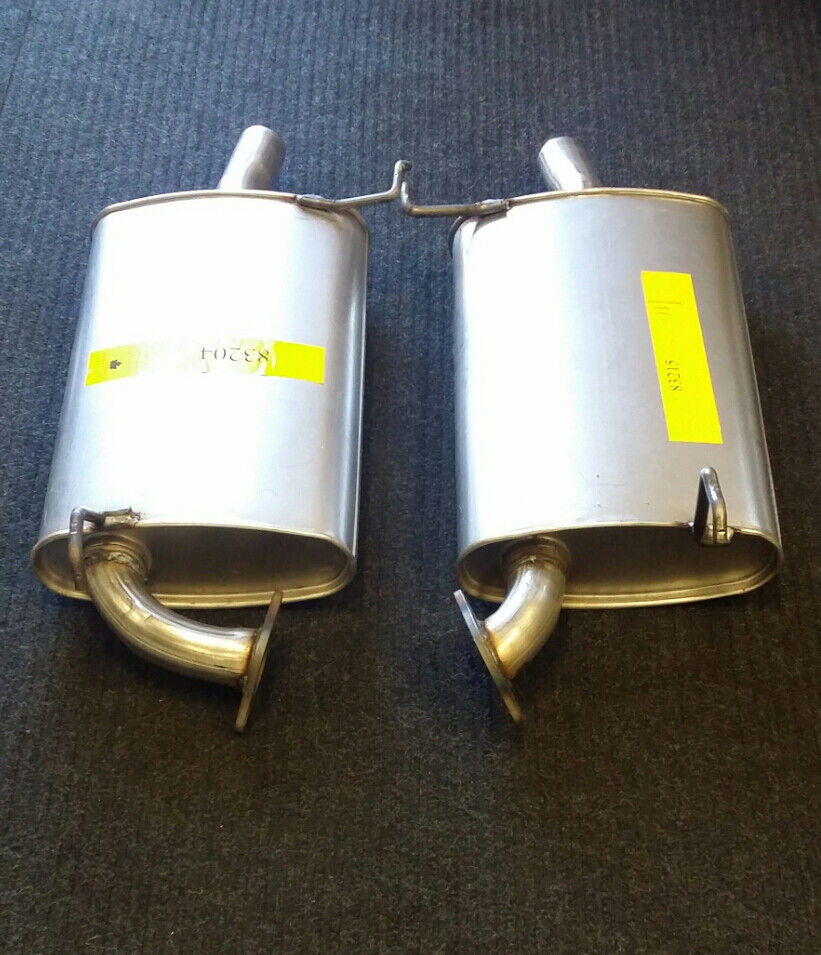 1999-2003 ACURA 3.2TL DRIVER AND PASSENGER SIDE MUFFLER ASSEMBLY