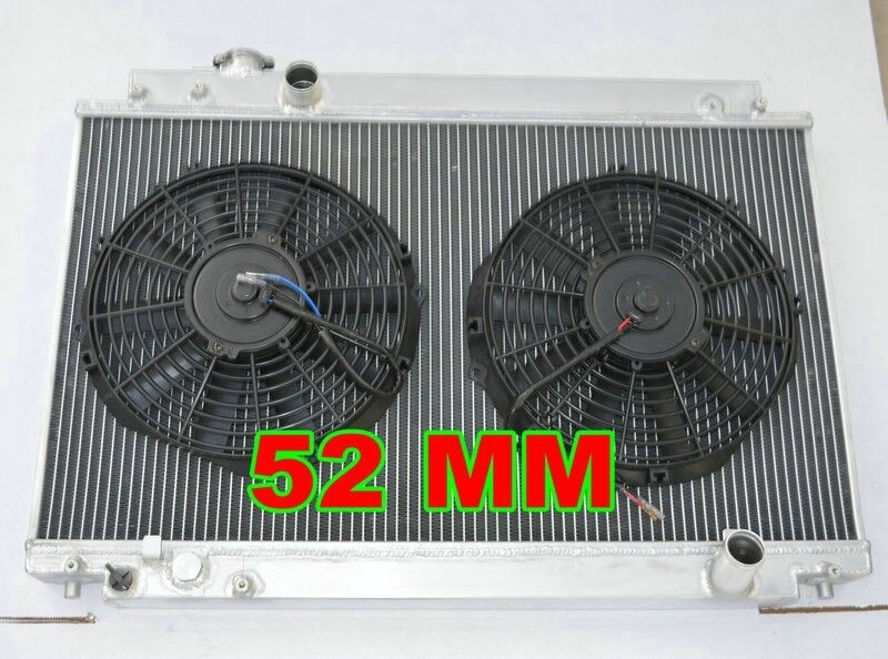 4ROW Radiator LEXUS SC300 Z30 / For TOYOTA SOARER JZZ31 1991-2000 + fan