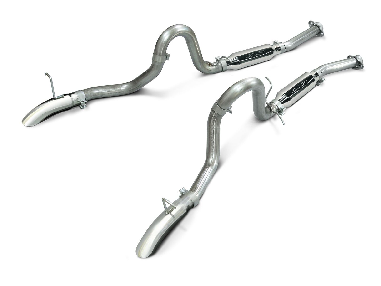 1986-1993 Mustang GT 5.0 SLP Loud Mouth Cat-Back Exhaust System w/ 3.5