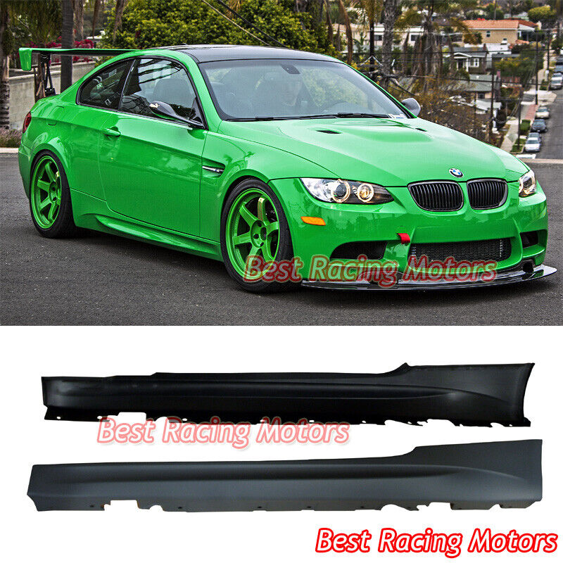 For 2007-2013 BMW E92 E93 2dr 3-Series M3 Style Side Skirts (PP)