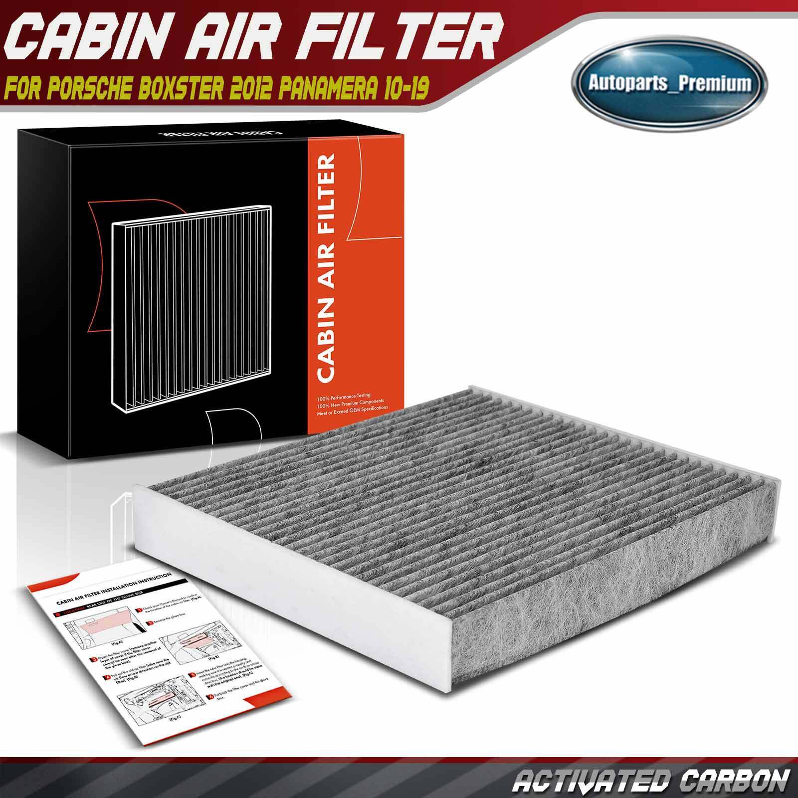 1x Cabin Air Filter with Activated Carbon for Porsche Boxster Panamera 2010-2019
