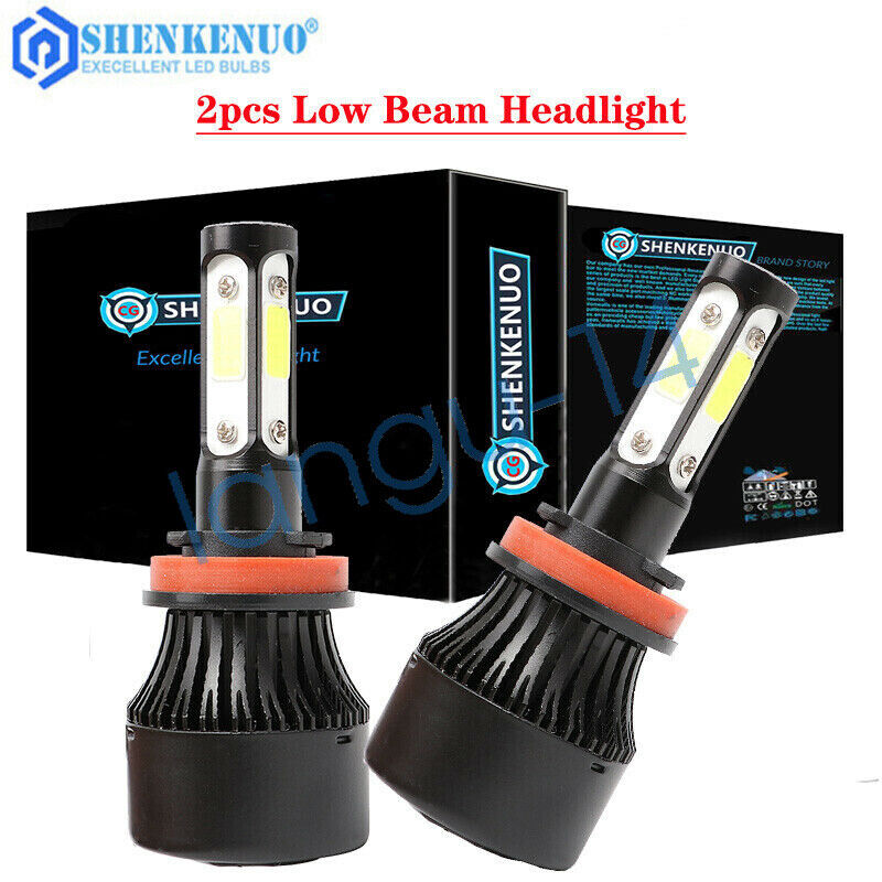 For Suzuki GSX-R750 2006-2009 2011 2012 LED Headlight High&Low Beam Bulbs Kit