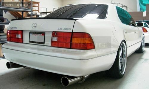 Rear Boot Trunk Spoiler Lip Sport Style for Lexus LS400 XF20 1994-2000