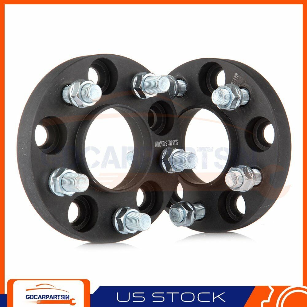 (2) 20mm Hubcentric 5x4.5 5x114.3 Wheel Spacers 14x1.5 For Ford Mustang Explorer