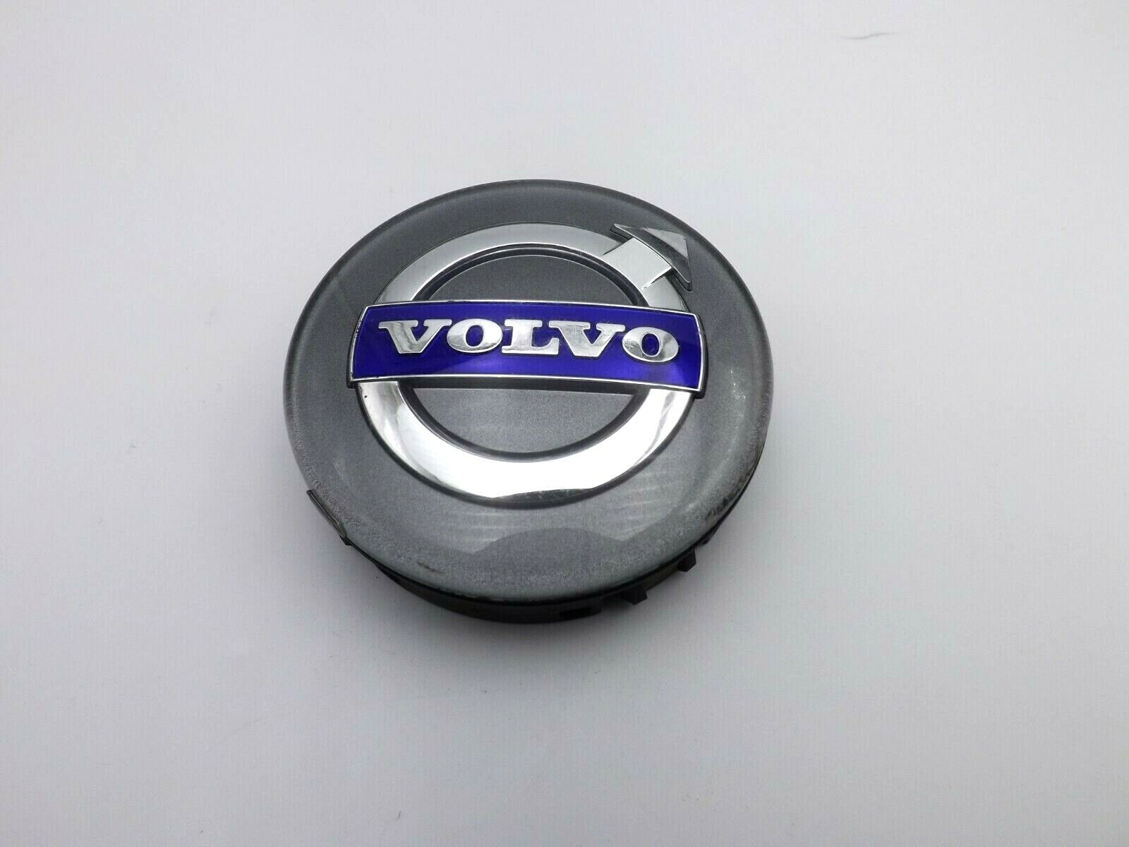 Volvo Gray Blue Wheel Center Cap C30 C70 XC60 XC70 XC90 Genuine OEM 2 1/2\