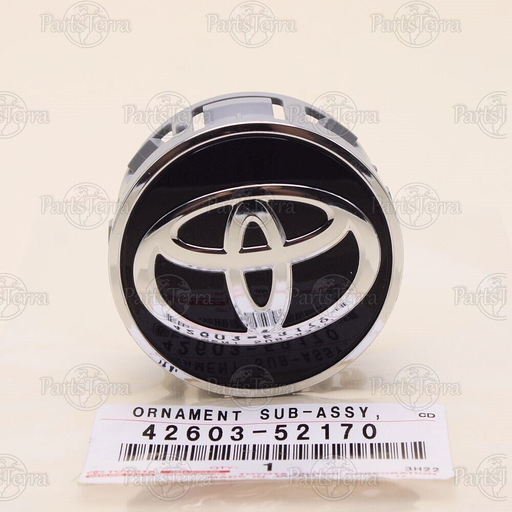 New Genuine OEM Toyota PRIUS YARIS COROLLA Wheel Center Cap 4260352170 - x1