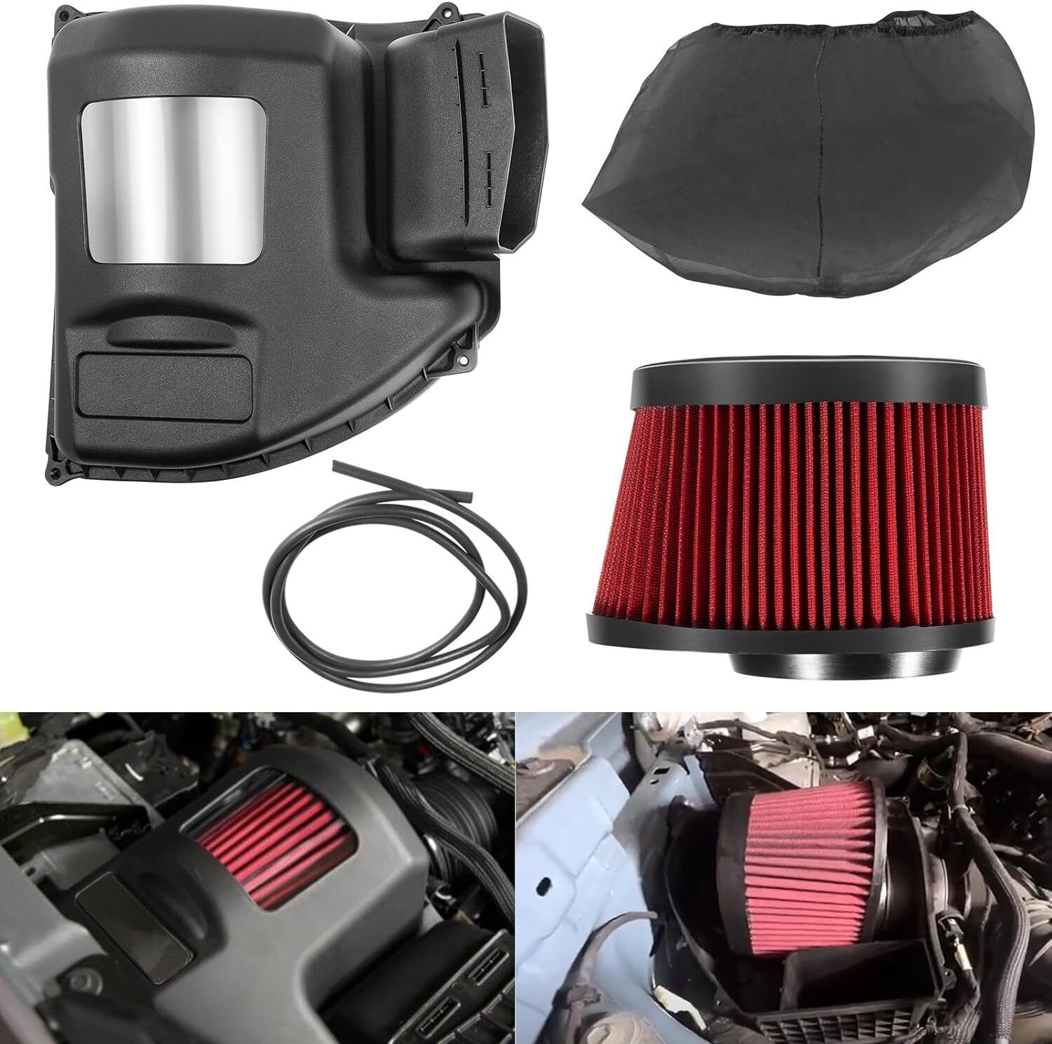 422233 Cold Air Intake Kit for Ford Bronco Induction System 2.3L 2.7L 2021-2023