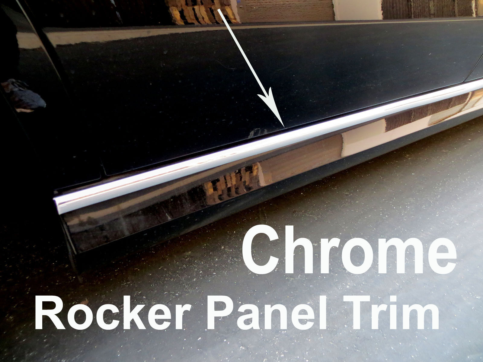 2005-2019 CHEVY Chrome SIDE ROCKER PANEL Trim Molding Kit 2PC