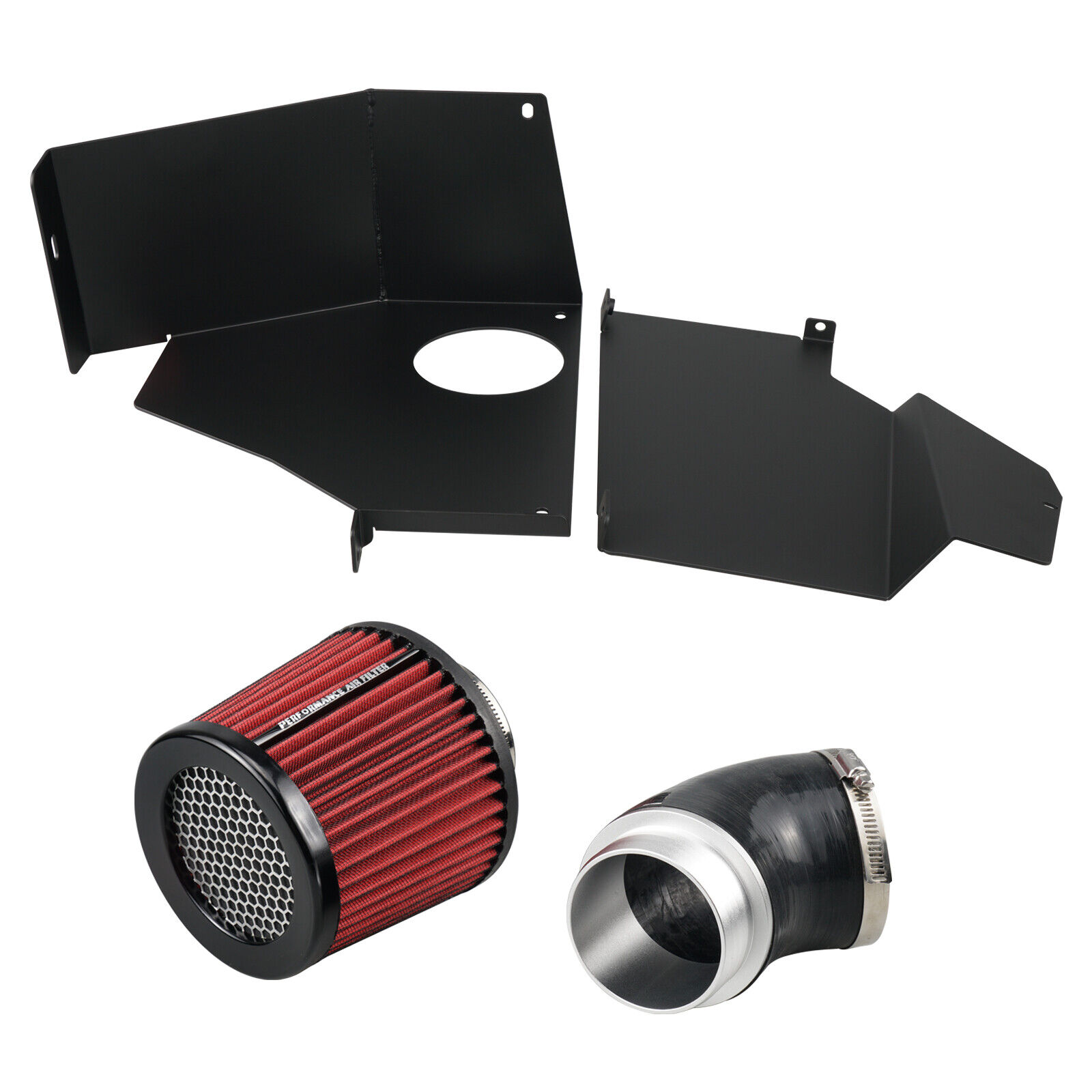 Air Filter Heat Shield Air Intake Kit For BMW E46 323 325 328 M54