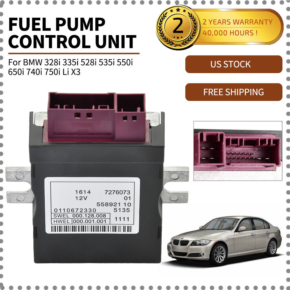Fuel Pump Control Module For BMW 328i 335i 528i 535i 550i 650i 740i 750i Li X3