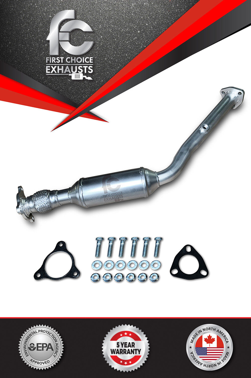 2003 2004 Saturn Ion Catalytic Converter 2.2L Direct-Fit