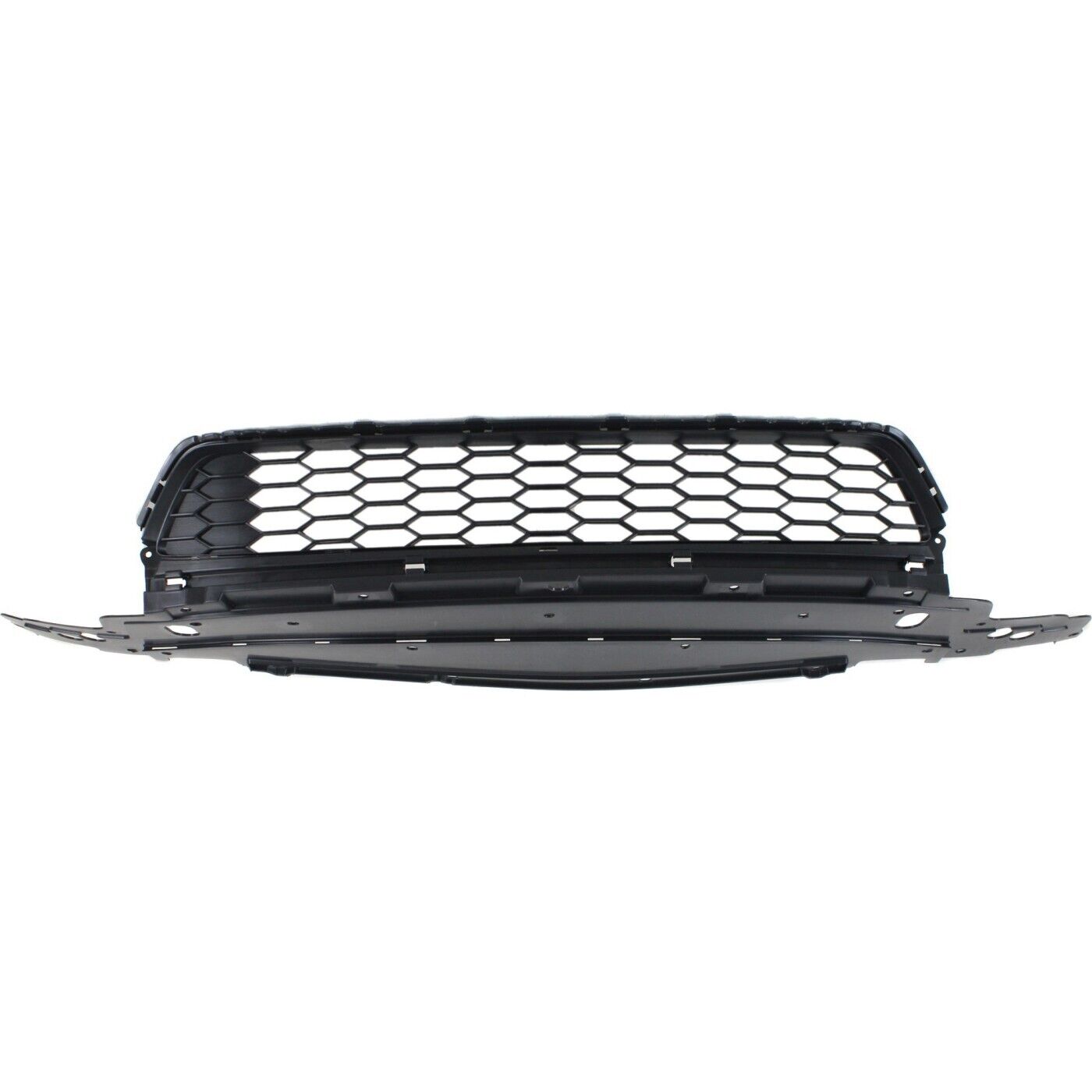 Bumper Grille For 2013-2015 Honda Accord Textured Gray Plastic 71103T2AA00