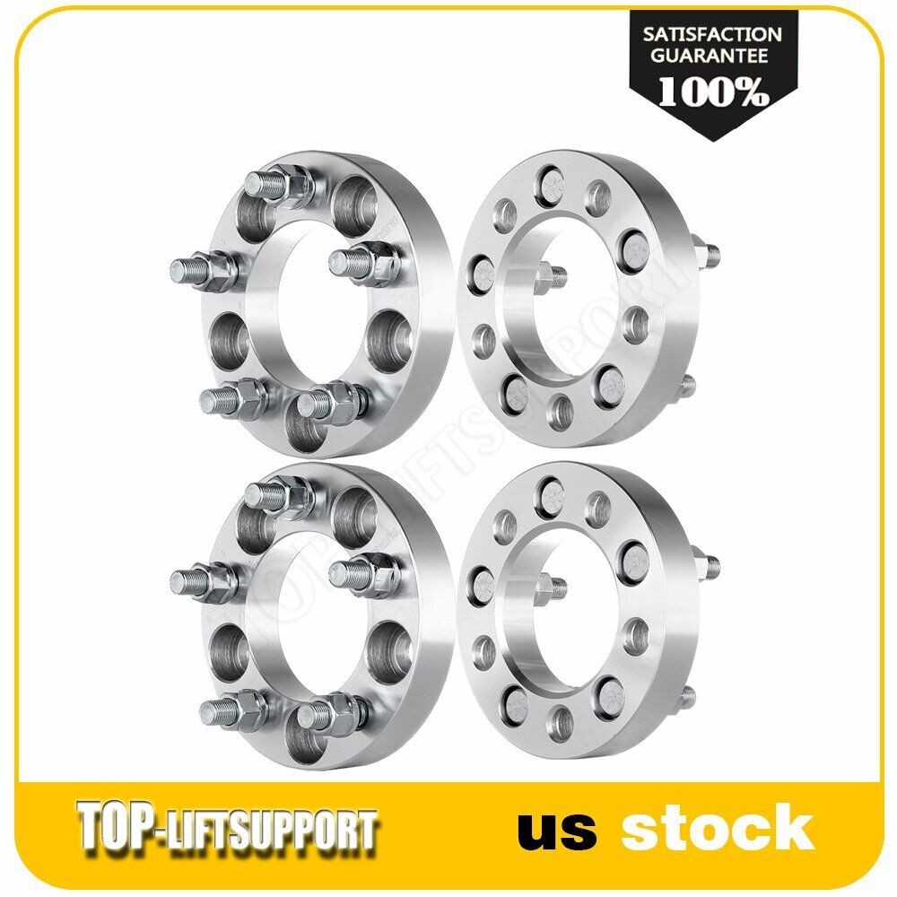4x 1 Inch 5x4.5 5x114.3 Wheel Spacers Fits Ford Ranger Mustang Explorer Lincoln