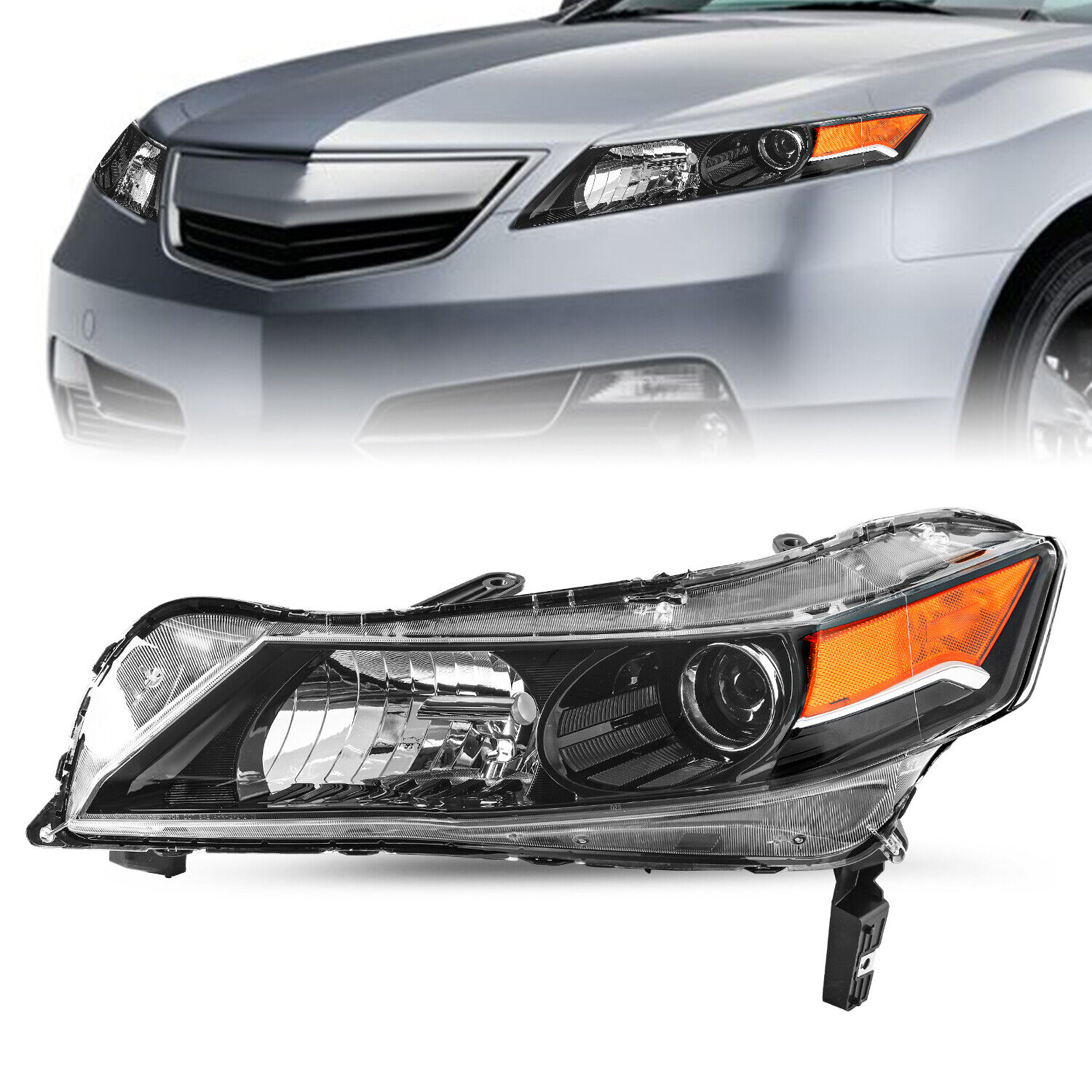 For 2012-2014 Acura TL Sedan OE Style HID Left Driver Side Headlight 12-14