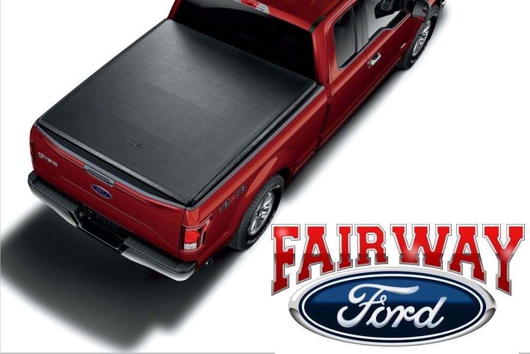 2015 thru 2024 F-150 OEM Genuine Ford Soft Roll-Up Tonneau Bed Cover 5.5\' NEW