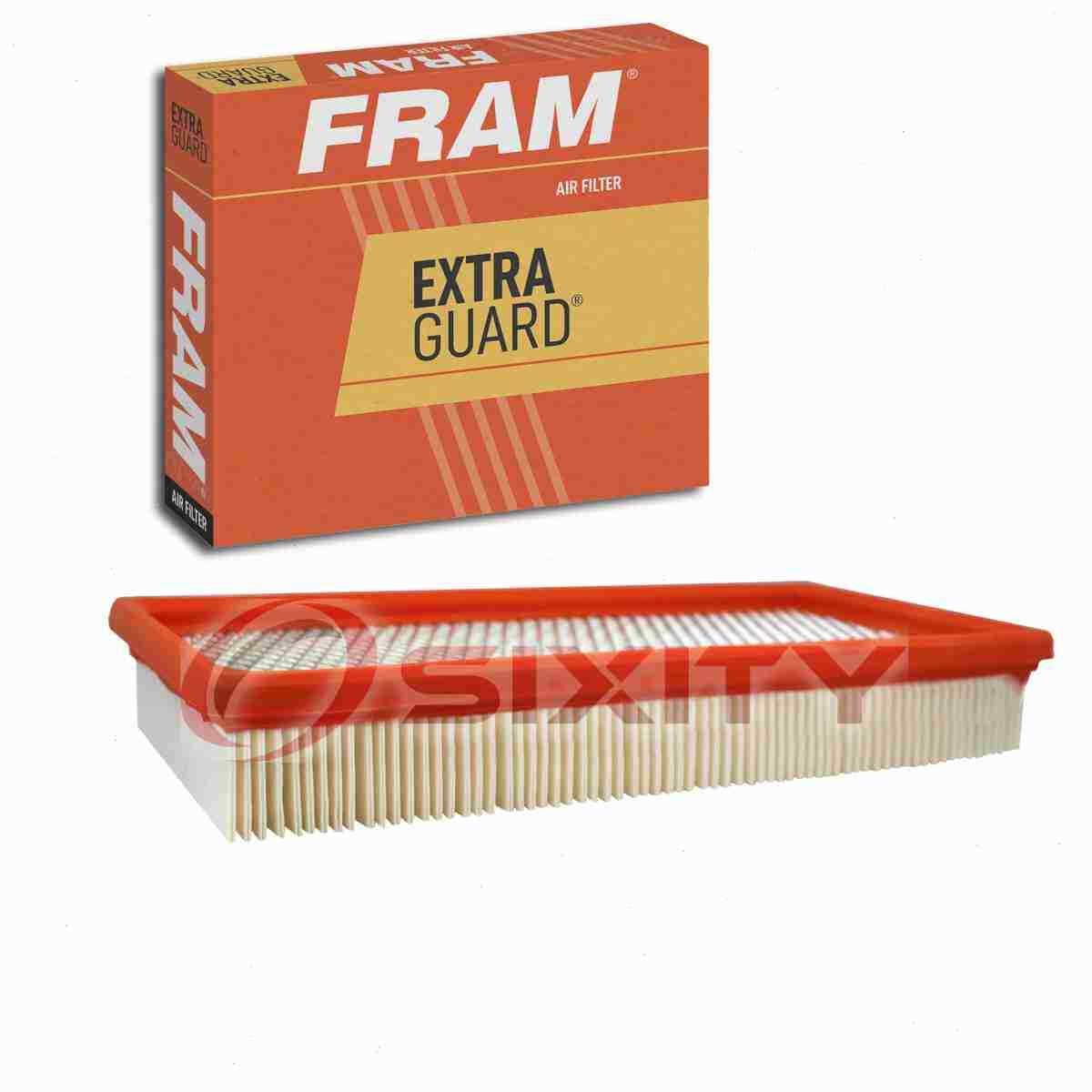 FRAM Extra Guard Air Filter for 1989-1995 Plymouth Acclaim 2.5L L4 Intake ku