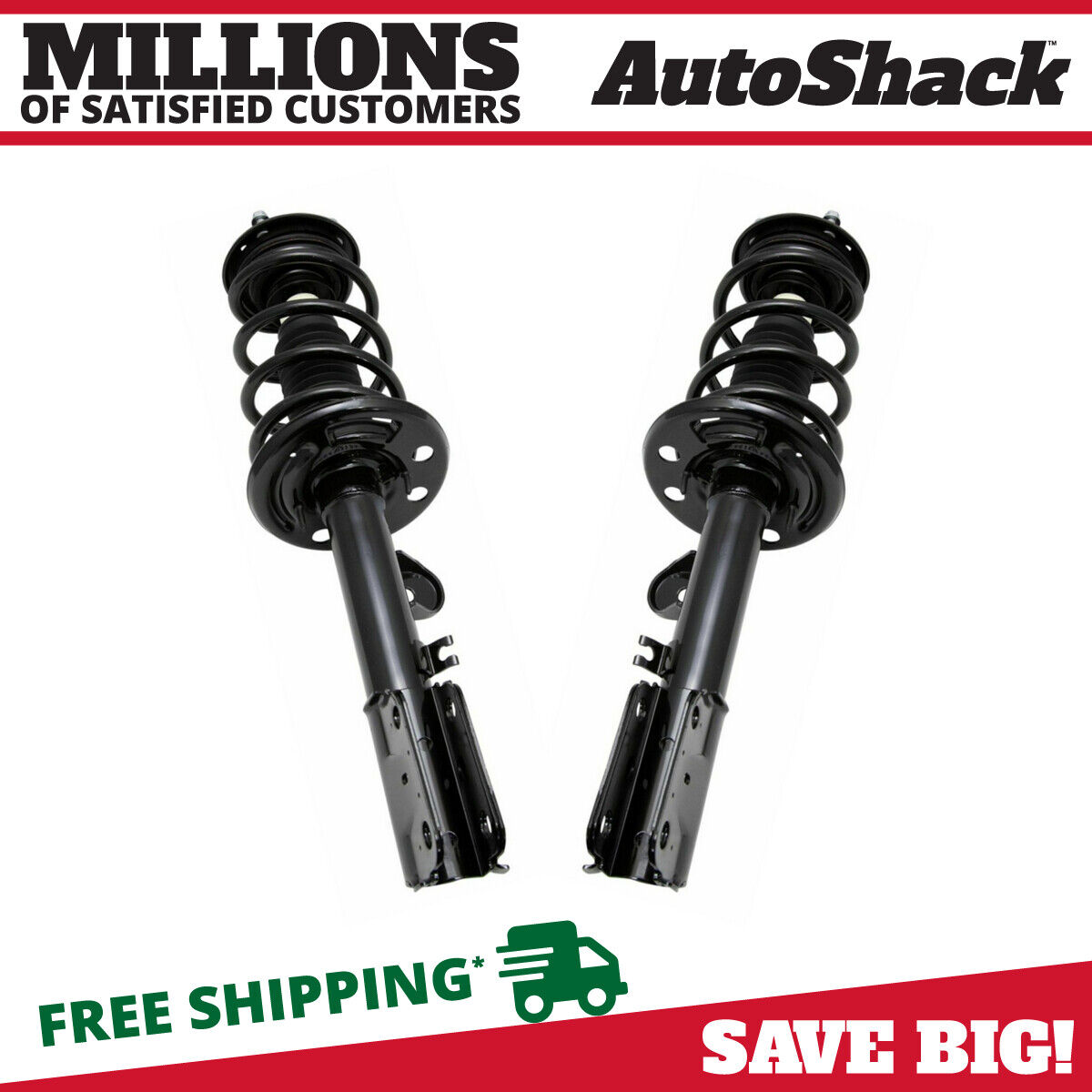 Front Complete Struts Coil Springs Pair 2 for 2013-2019 Ford Explorer 2.3L 3.5L