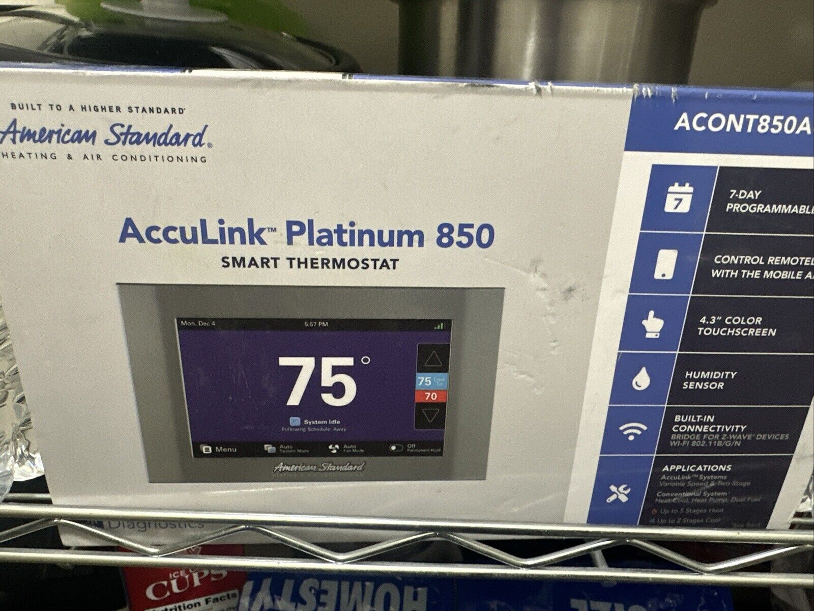American Standard Acculink Platinum 850 with Nexia Smart Home