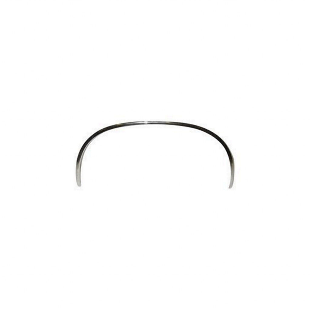 For Chevy S-10 Pickup 1990-1993 Wheel Arch Molding Passenger Side | Rear Chrome
