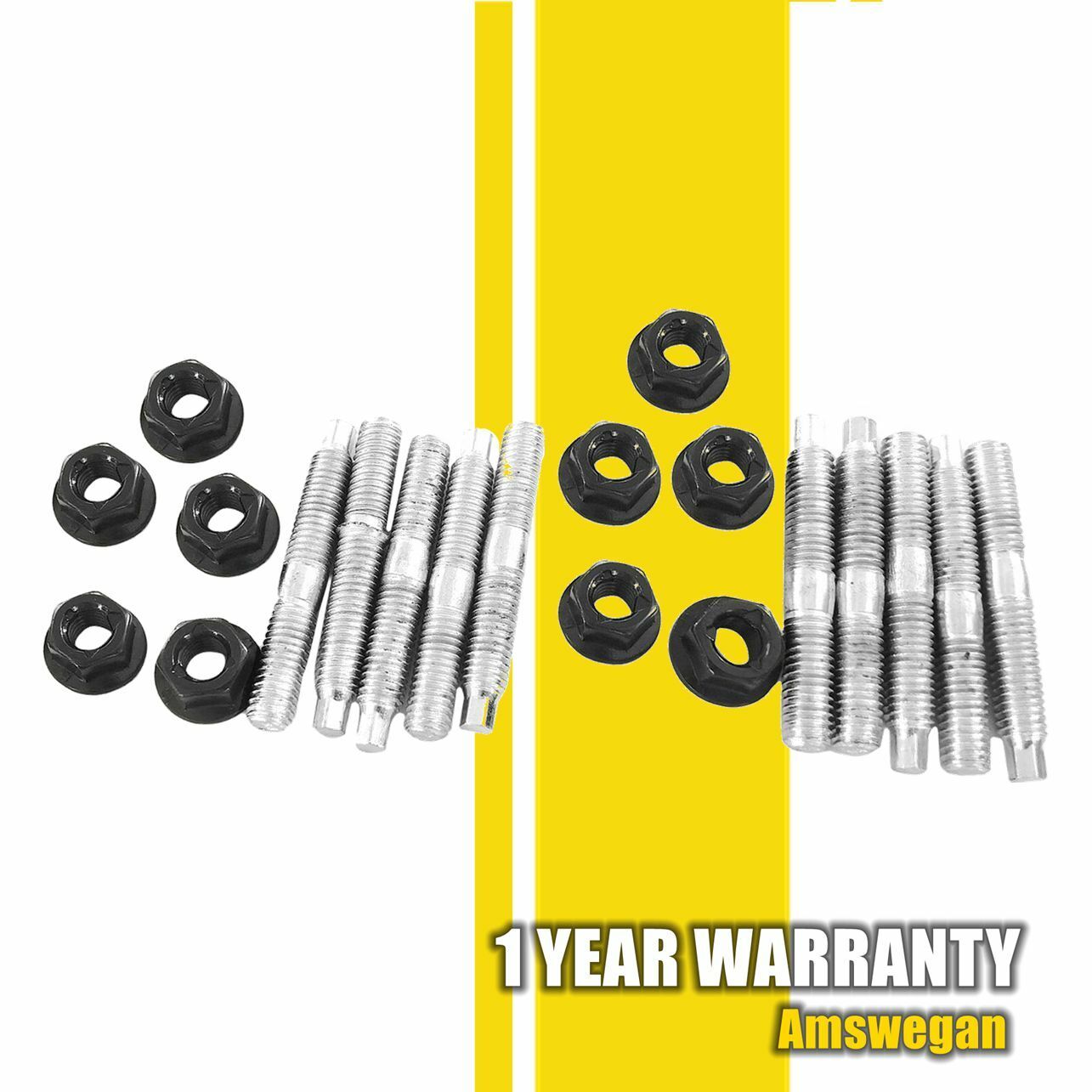 Exhaust Manifold Hardware Kit For 91-17 Ford Excursion E-450 Super Duty