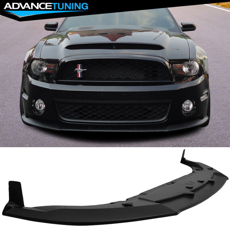 Fits 10-14 Ford Mustang Shelby GT500 OE Style Front Bumper Lip Lower Spoiler PP