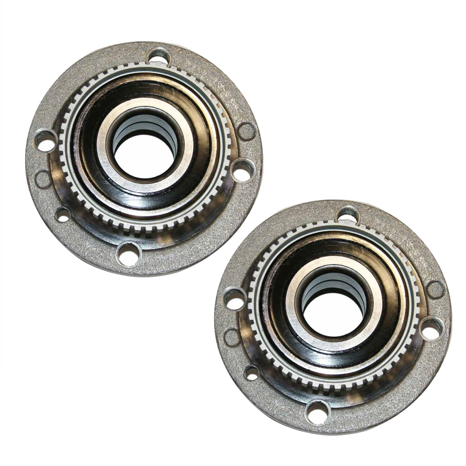 GMB Set of 2 Front Wheel Bearing and Hub Assemblies For BMW E30 318i 325i 325is