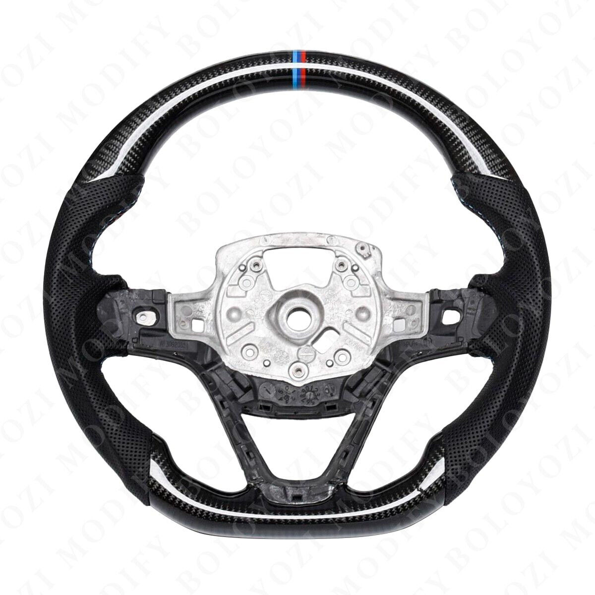 Customized Carbon Fiber Steering Wheel for 2014-2020 BMW I8 - Custom