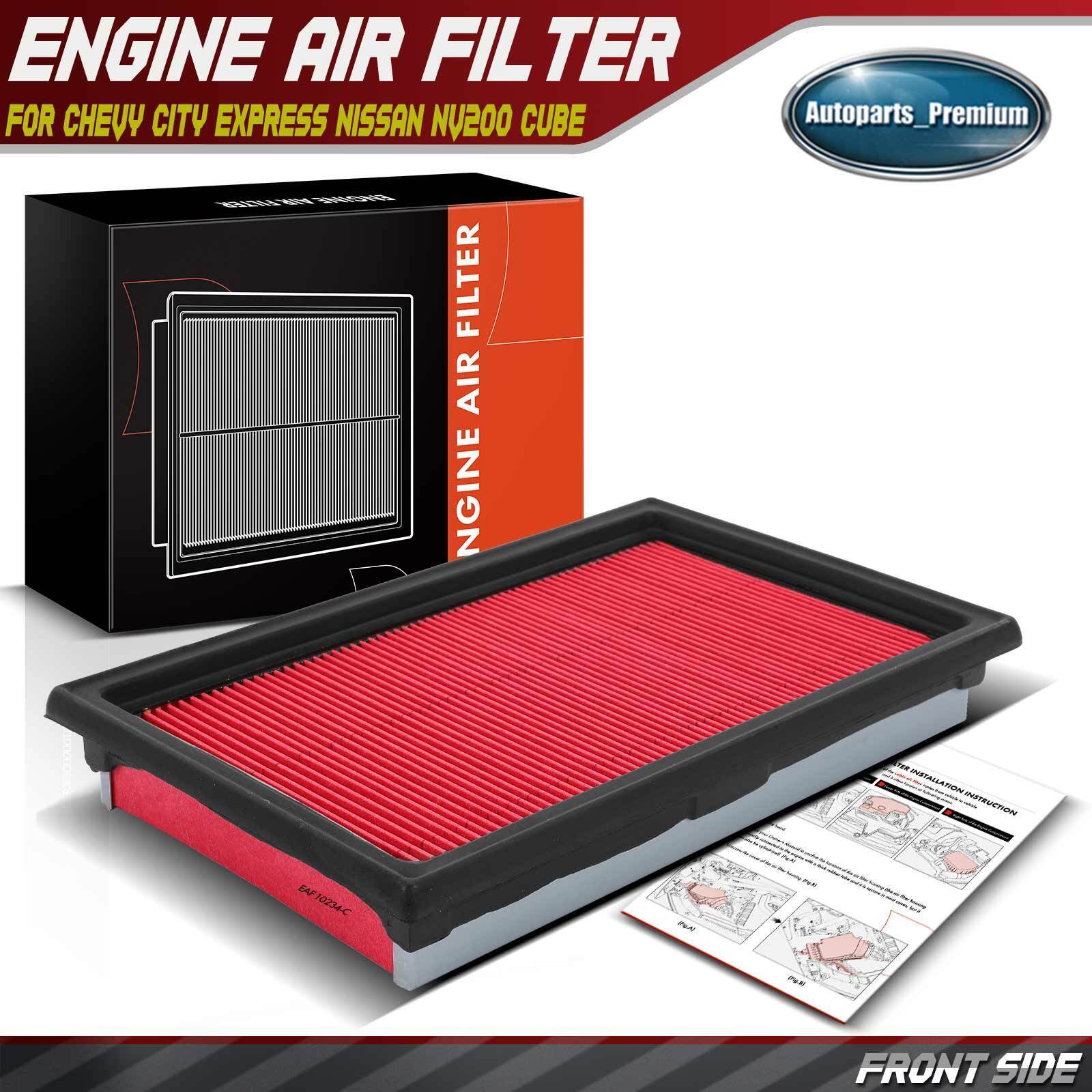 1x Engine Air Filter for Nissan Versa Cube NV200 Chevy City Express INFINITI Q50