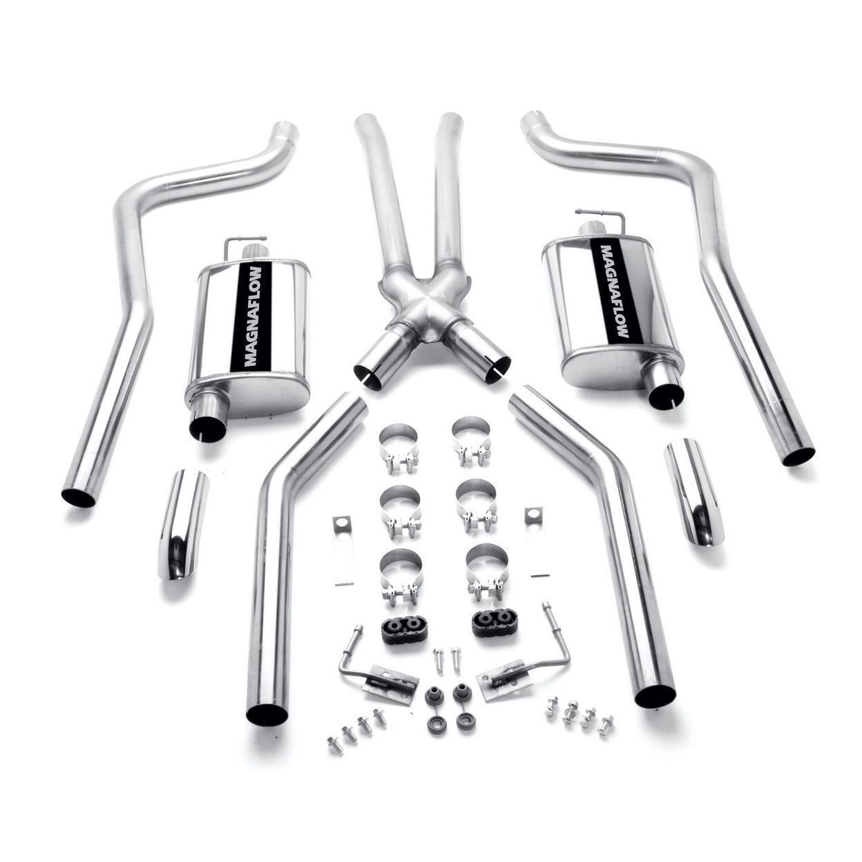 Exhaust System Kit for 1970 Plymouth Barracuda 6.3L V8 GAS OHV