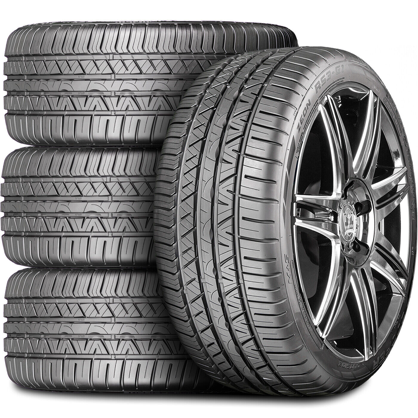 4 Tires Cooper Zeon RS3-G1 235/50R17 96W A/S High Performance