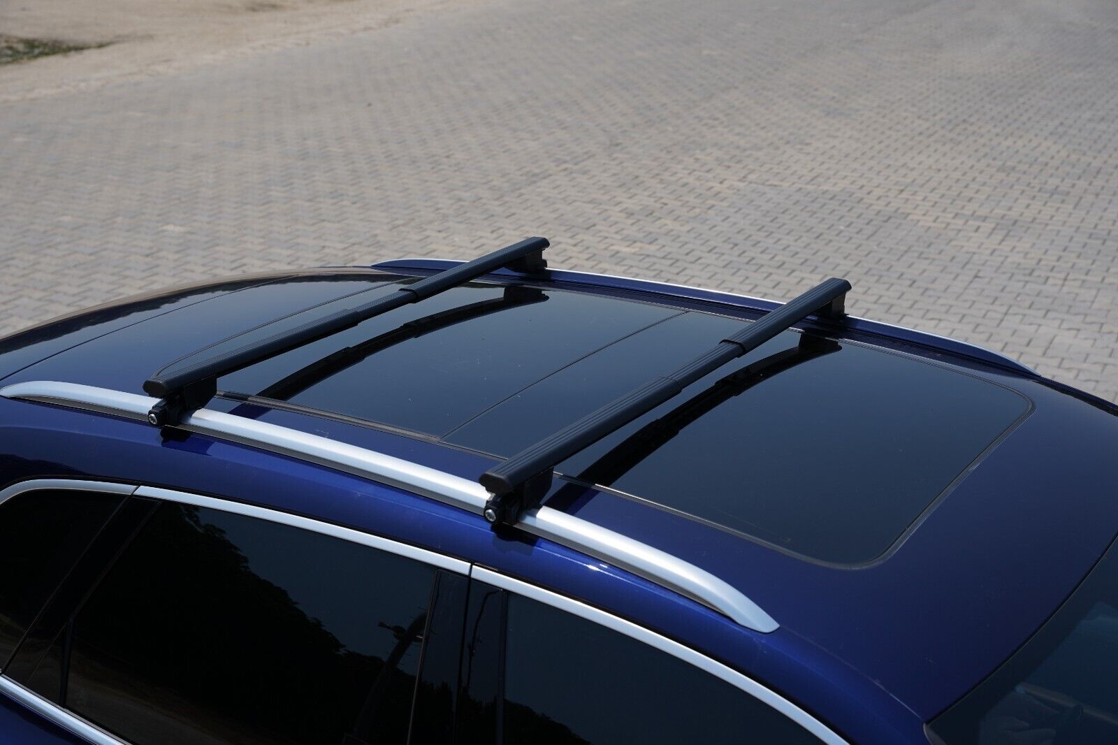 For Audi A3 A4 A6 Wagon  Allroad Telescopic Roof Racks Cross Bars  Carrier