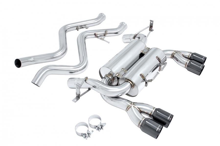 Megan Stainless Steel Axleback Exhaust Fit E92 M3 08-13 Coupe Bk Chrome Roll Tip