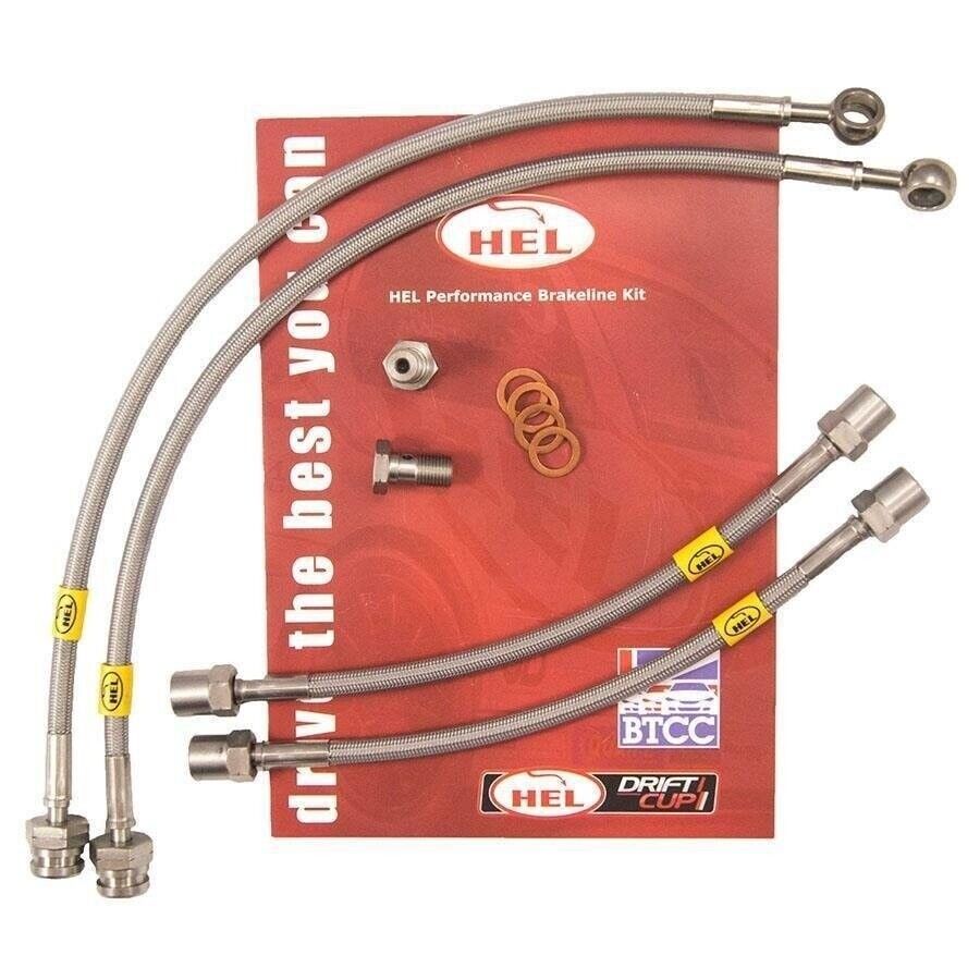 Stainless Braided Brake Lines HEL for Triumph Rocket III 2004-2010 HBF8138