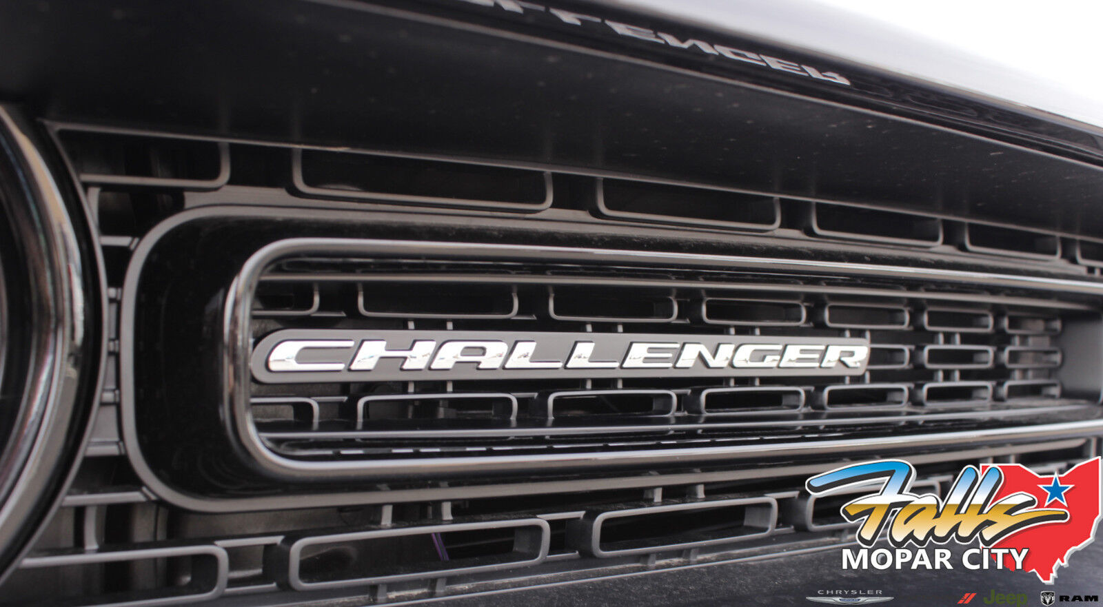 2015-2020 Dodge Challenger Nameplate Clip On Grille Badge Emblem Medallion Mopar