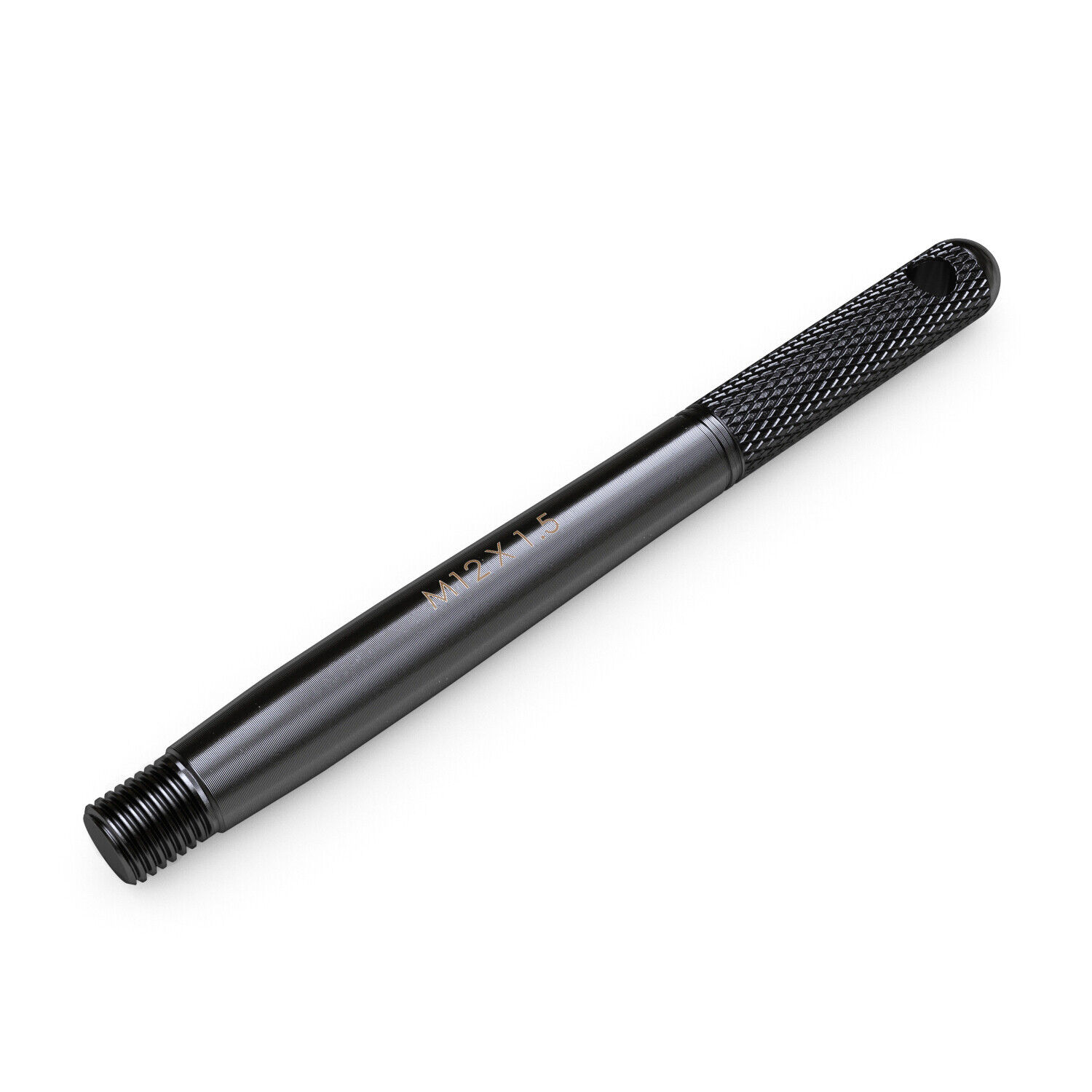 1pc Premium Black 12x1.5 Wheel Hanger Lug Bolt Guide Tool - 160mm (6.3