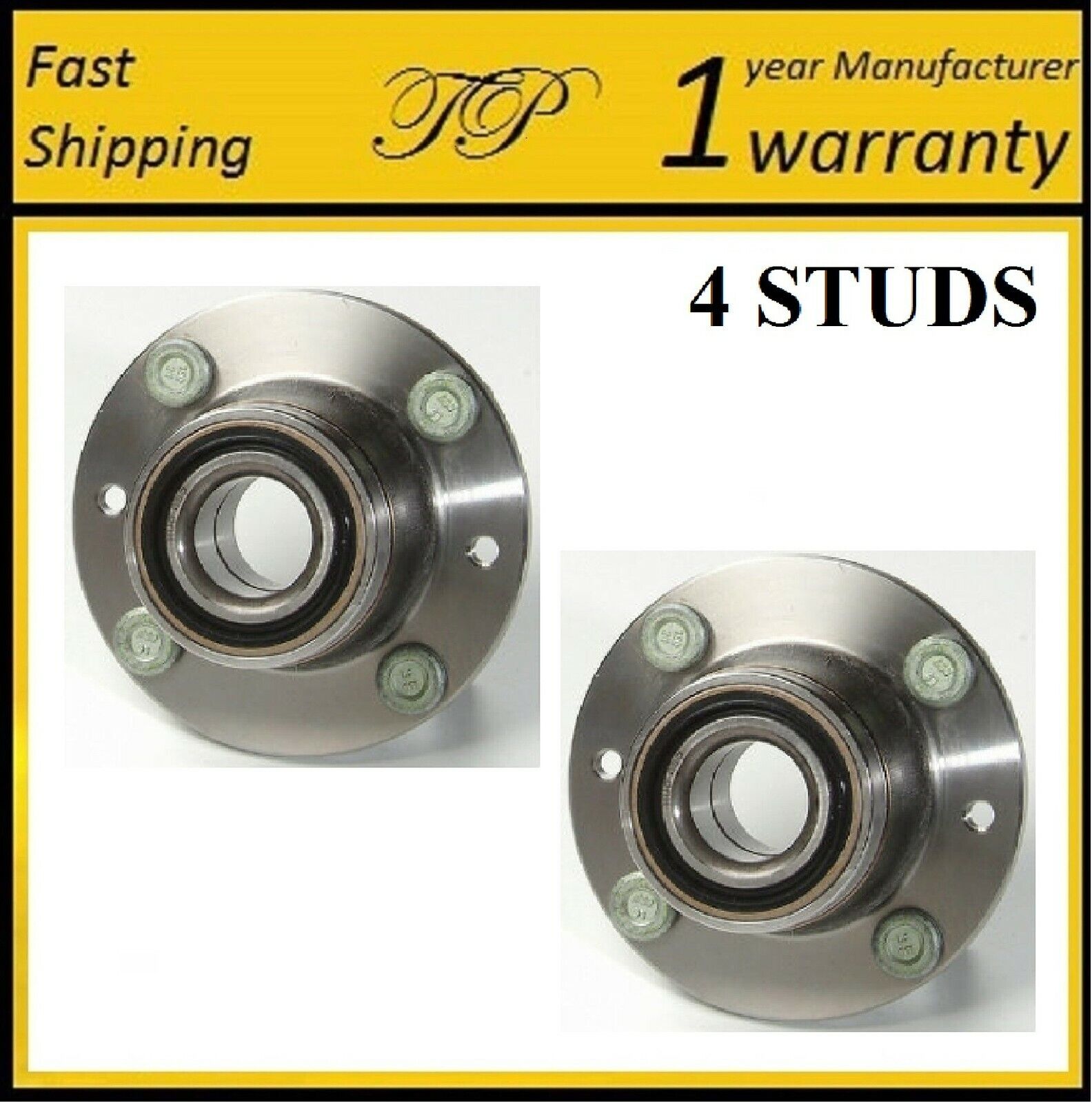 REAR Wheel Hub Bearing Assembly For 90-03 ESCORT/323/MX-3/PROTEGE/TRACER (PAIR)