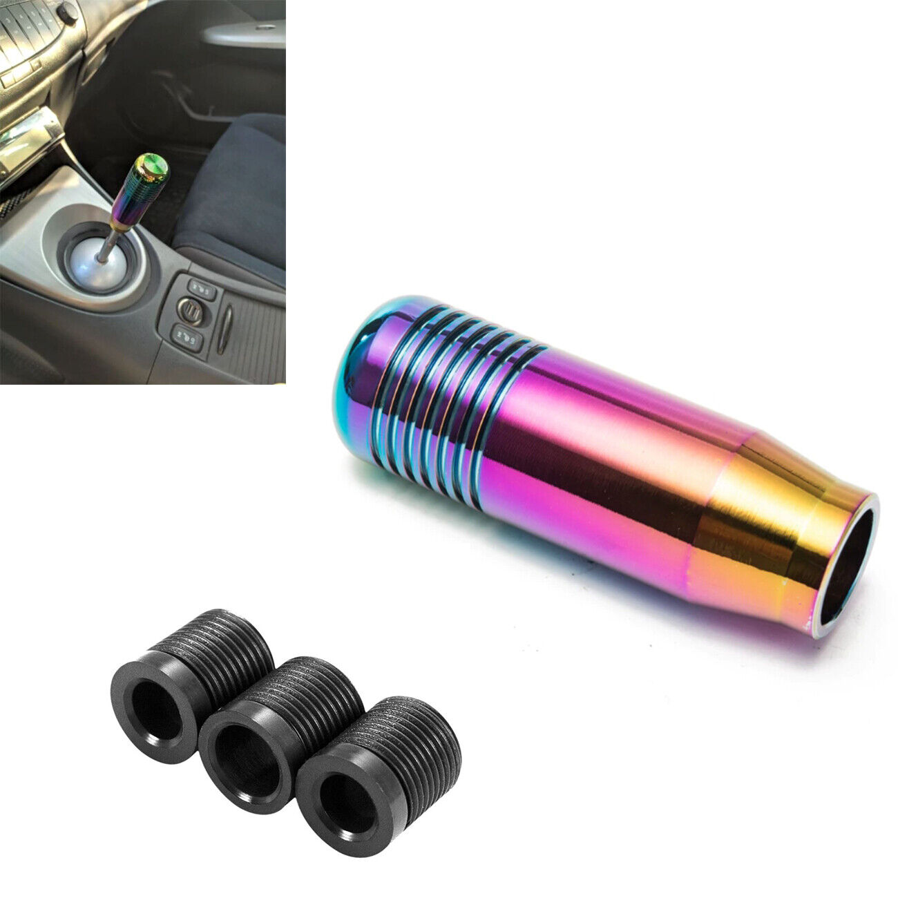 Universal Gear Stick Shift Knob Manual NEO Ally Metal Color A P V W