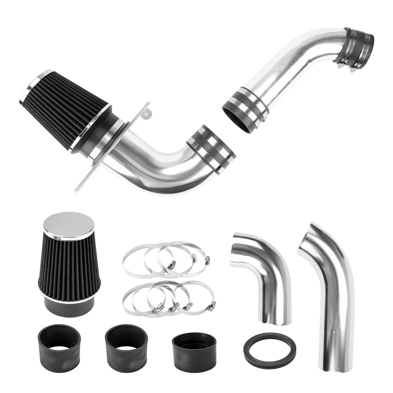 Cold Air Intake Kit + Black Filter For 1989-1993 Ford Mustang GT LX 5.0L V8