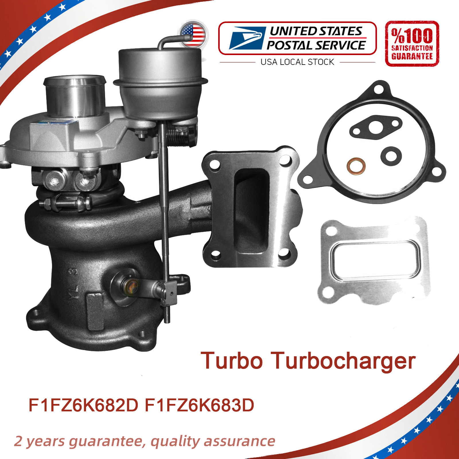 Turbo Turbocharger for Ford Fusion 2014-2020 Escape L4 1.5L B0BG F1FZ6K682D US