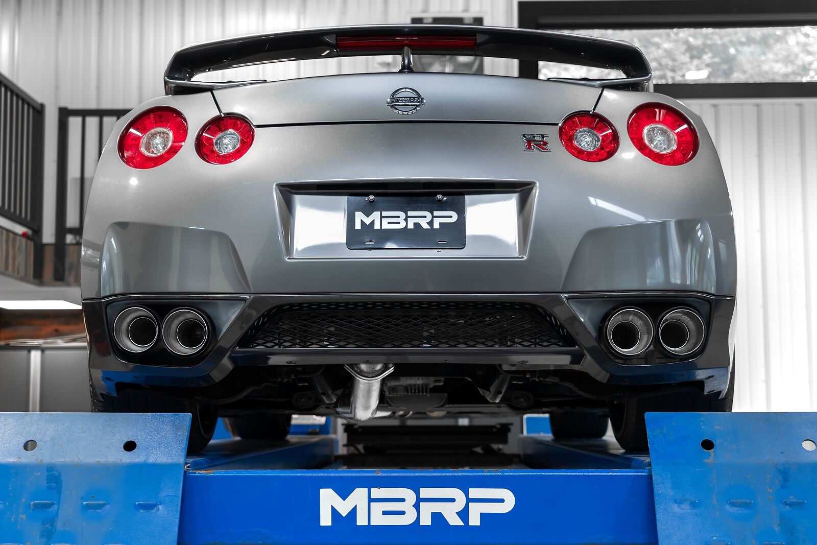 FOR 2009-2024 NISSAN GT-R R35 GTR MBRP CATBACK EXHAUST SYSTEM WITH CF SS TIPS