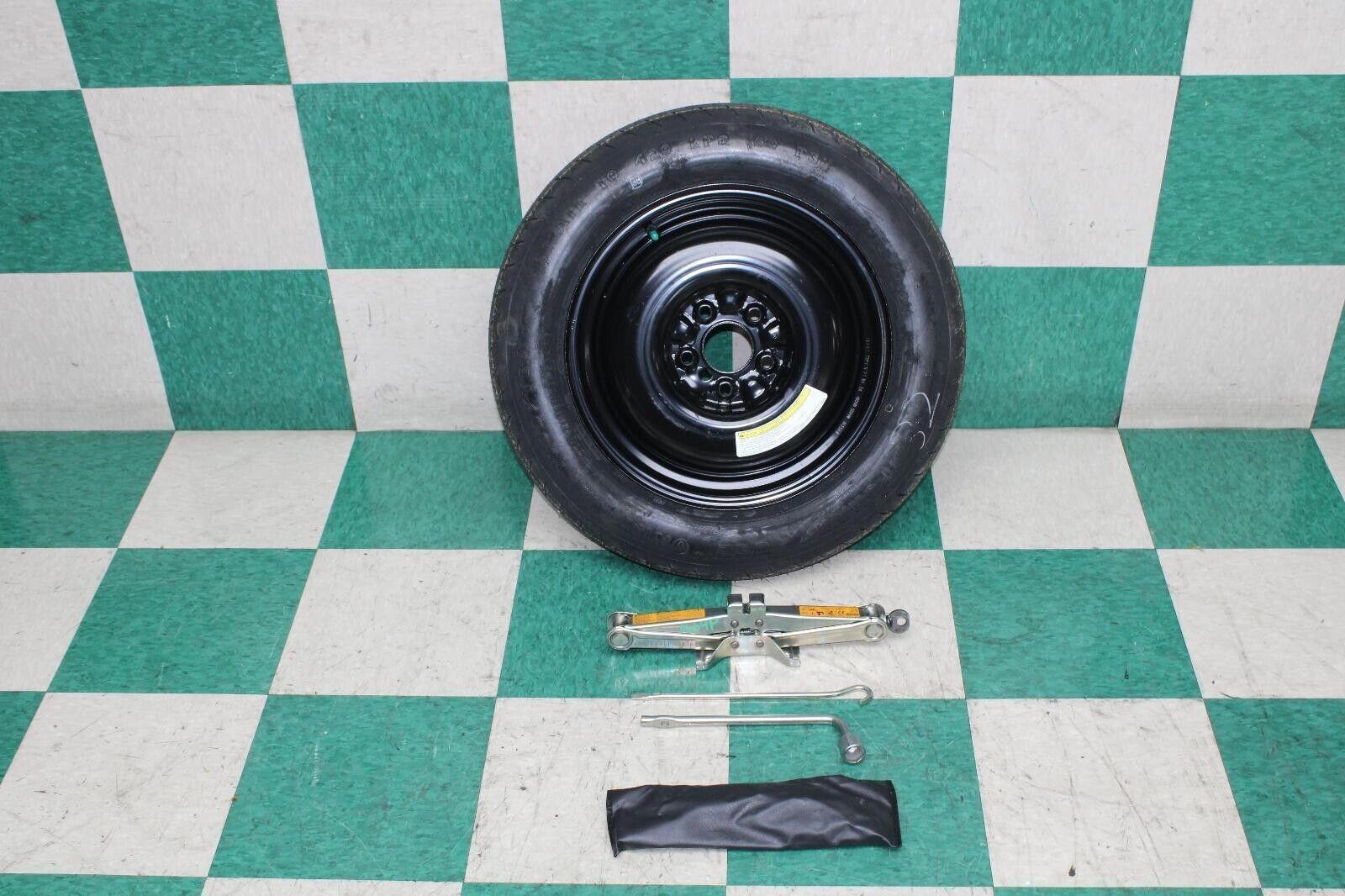 03-05 350Z Emergency Flat Spare Wheel Tire T145/90D16 W/ Jack Kit Set WTY OE