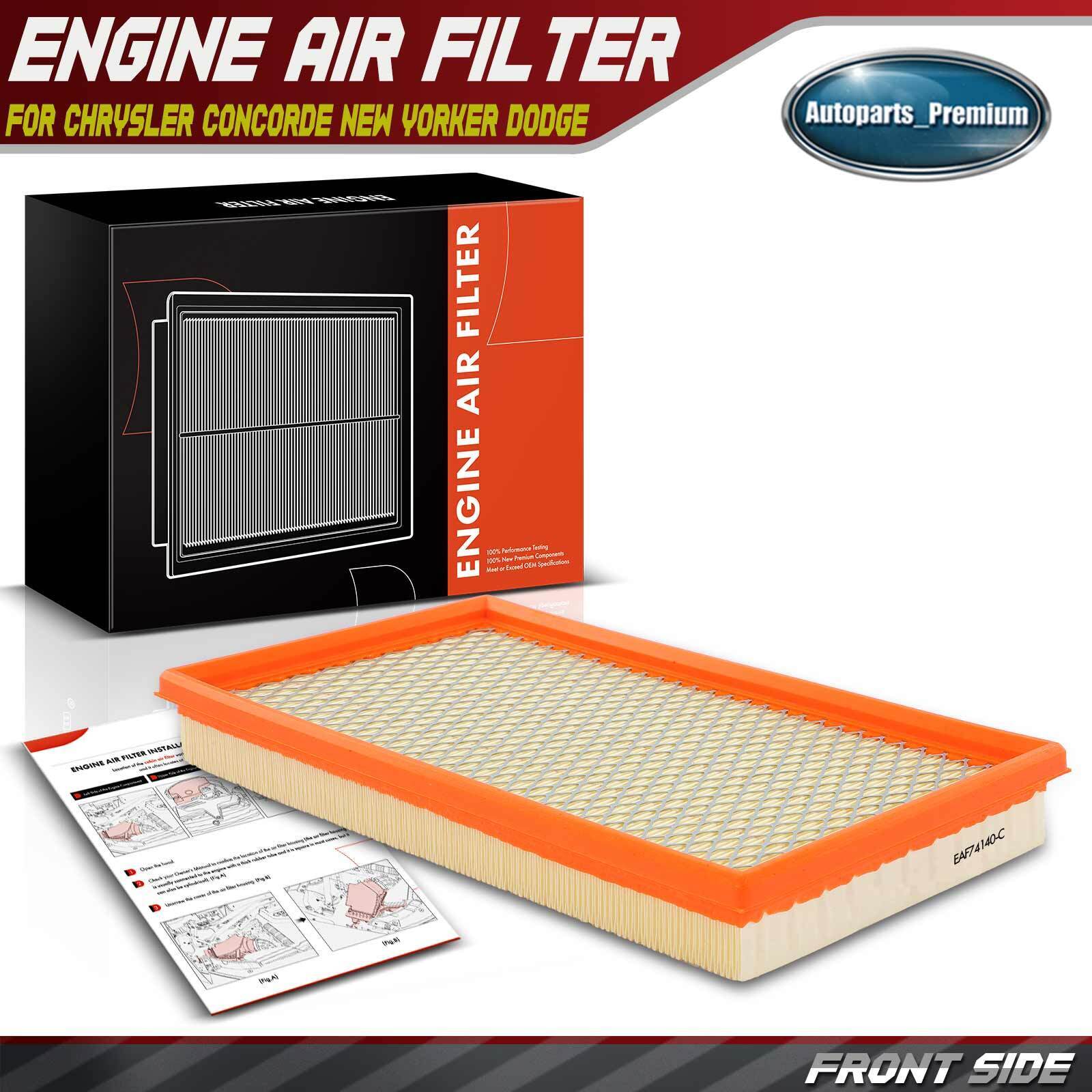 Engine Air Filter for Chrysler Concorde New Yorker Intrepid Dodge 4573031 6080