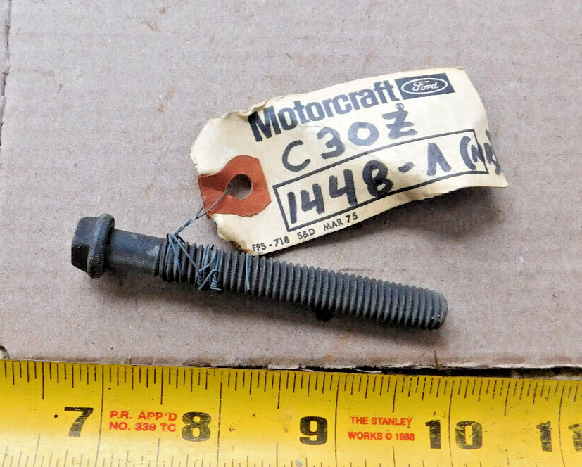 NEW SPARE TIRE WHEEL CARRIER BOLT 1963 FORD FAIRLANE MERCURY METEOR WAGONS 63