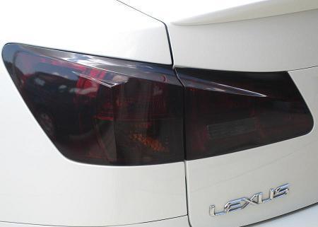 PRECUT VINYL TINT SMOKE OVERLAYS FOR 06-13 IS 250 IS 350 IS-F TAIL LIGHT