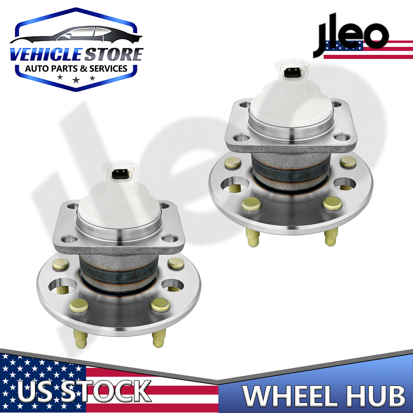 Rear Wheel Hub Bearings for 2005-2009 Buick Allure Chevy Impala Venture Pontiac